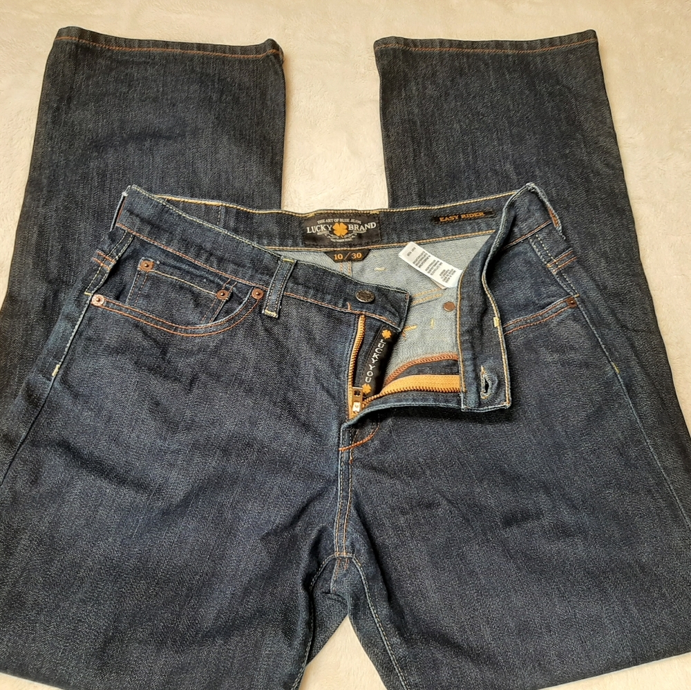 Womens Lucky Brand Straight Jeans Size 10/30